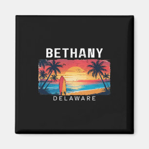 Bethany Beach Delaware Männer Frauen Surfen  Magnet