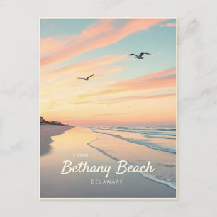 Bethany Beach, Delaware – Ruhige Strandschaften Postkarte