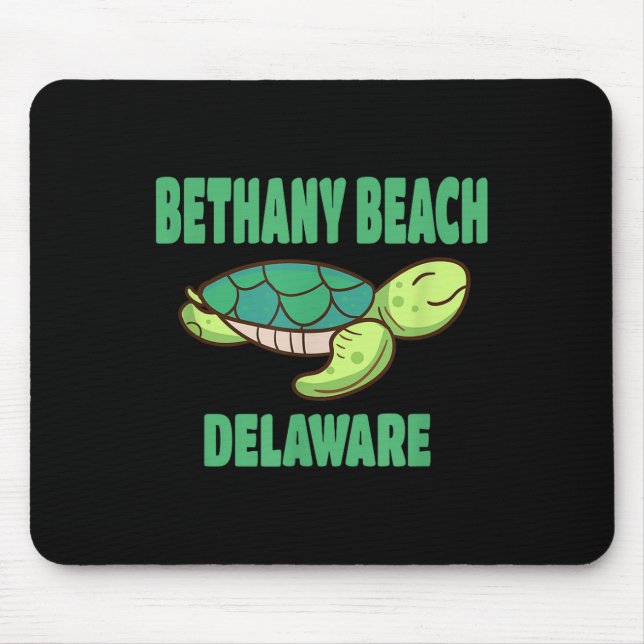 Bethany Beach Delaware Sea Turtle Themed Mousepad (Vorne)