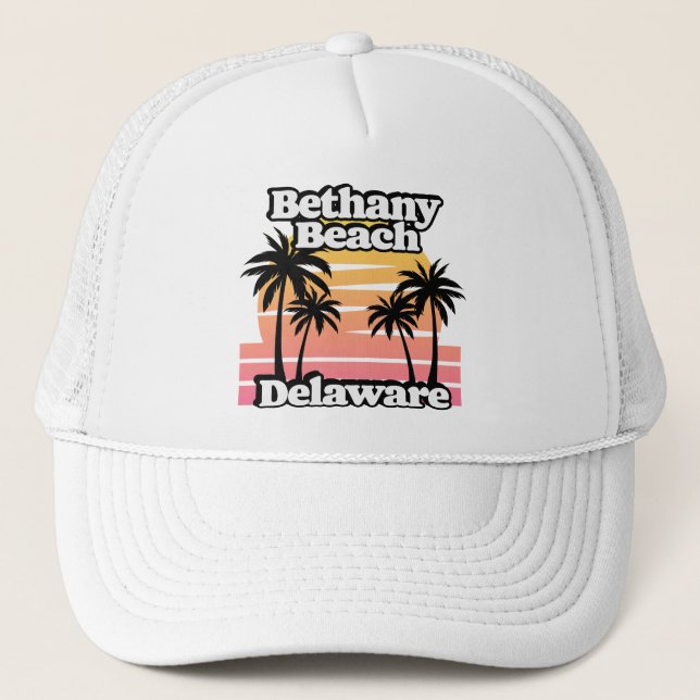 Bethany Beach Delaware Truckerkappe (Vorderseite)