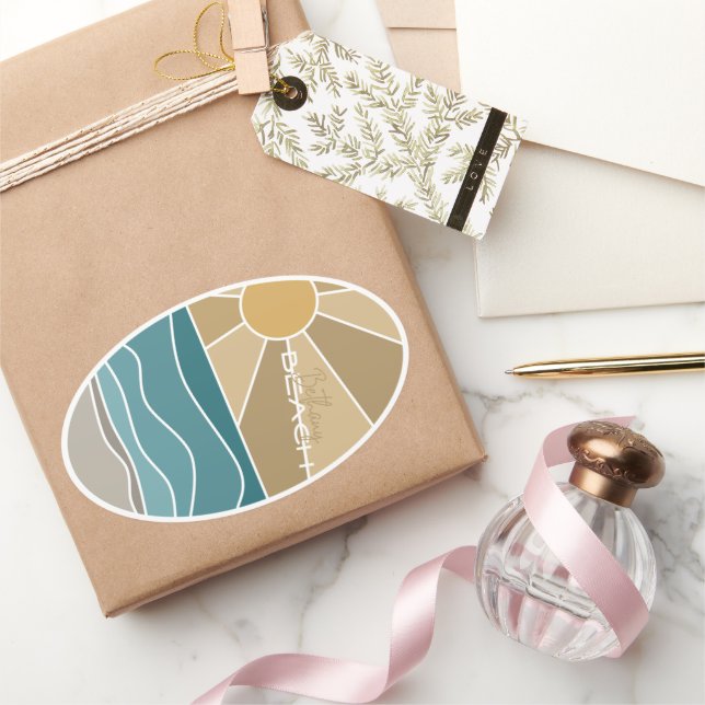 Bethany Beach Sticker imperméable (Cadeaux)