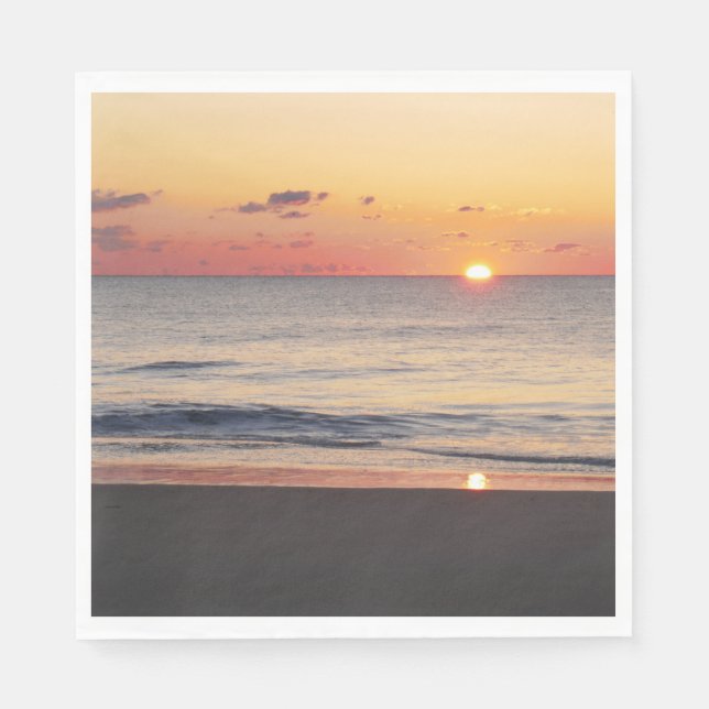 Bethany Beach Sunrise II Serviette (Vorderseite)