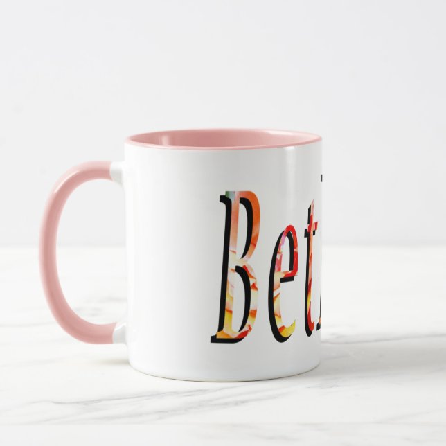 Bethany Girls Name Logo, Tasse (Links)