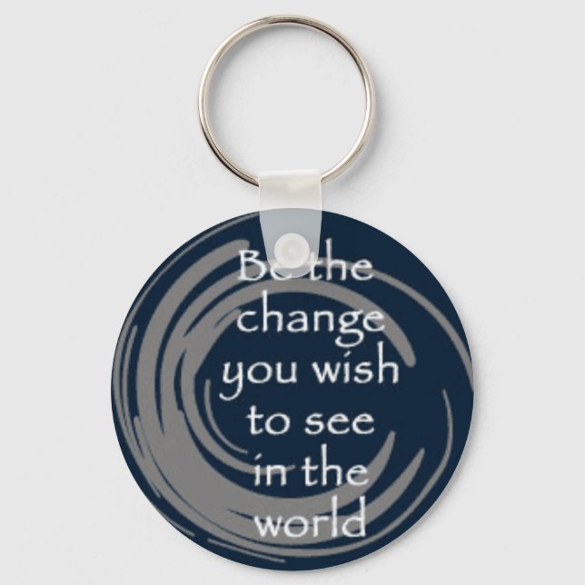 BeTheChange Schlüsselanhänger (Vorderseite)