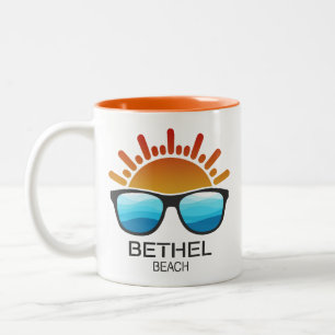 Bethel Beach Virginia Sonnenbrillen Zweifarbige Tasse