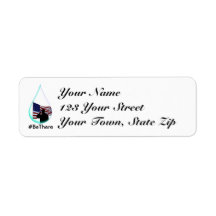 #BeThere Vétérinaire Étiquettes de adresse de sens
