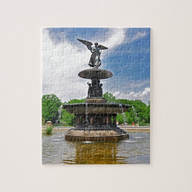 Bethesda "Engel des Wassers" Central Park, NYC (Vertikal)