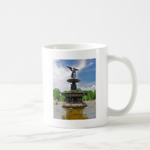 Bethesda "Engel des Wassers" Central Park, NYC Kaffeetasse