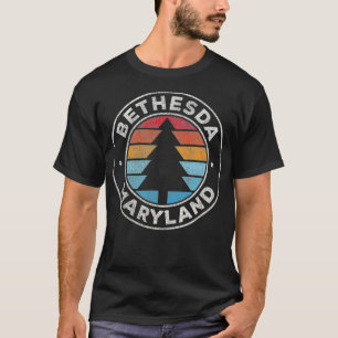 Bethesda Maryland MD Vintag Graphic Retro 70er T-Shirt