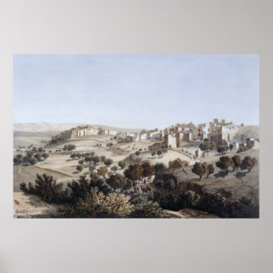 Bethlehem, engraved by Terry Poster