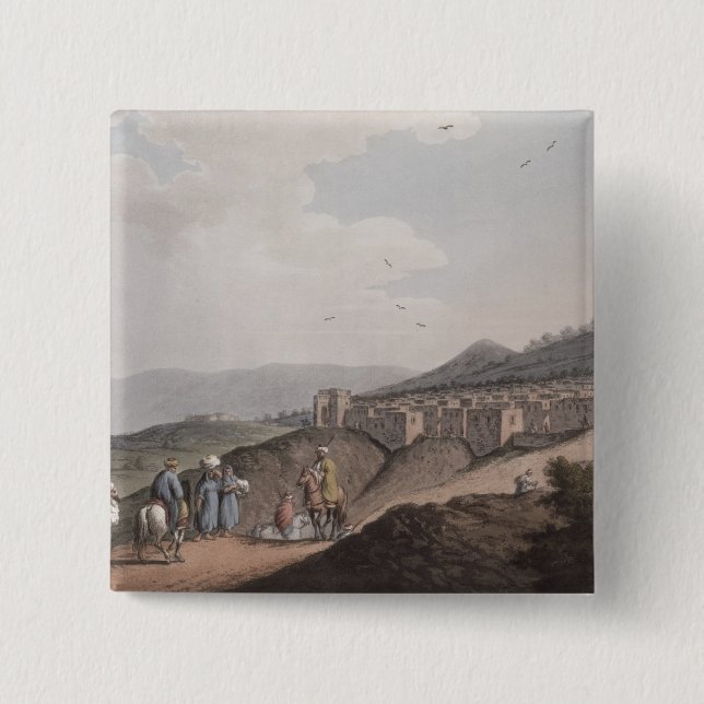 Bethlehem in Palästina, Ansicht des Hauptteils Button (Vorderseite)