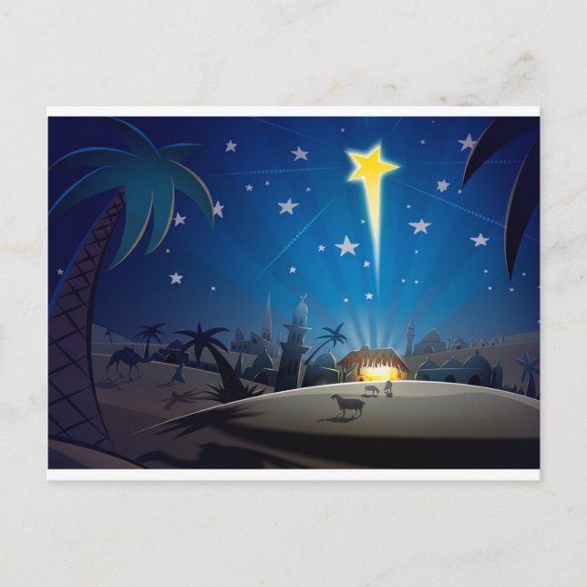 Bethlehem Postkarte (Vorderseite)