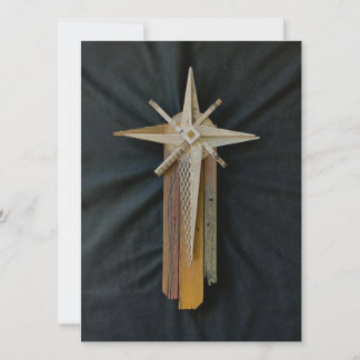 Bethlehem Star Weihnachtskarte Feiertagskarte
