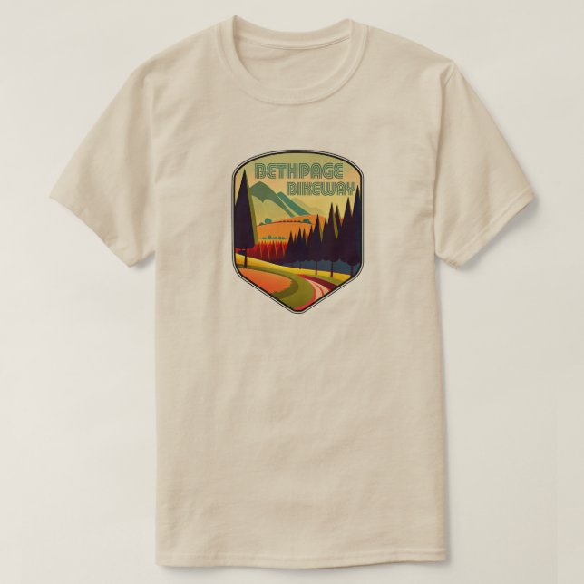 Bethpage Bikeway Colors T-Shirt (Design vorne)
