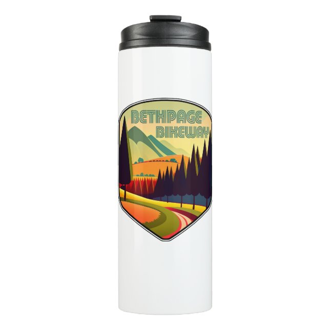 Bethpage Bikeway Colors Thermosbecher (Vorderseite)