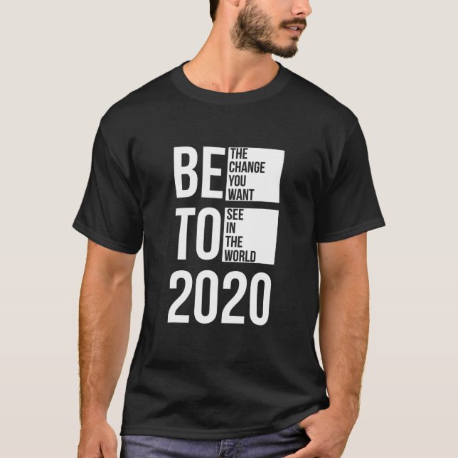 BETO 2020 T Shirt Männer Frauen wettmachen (Vorderseite)