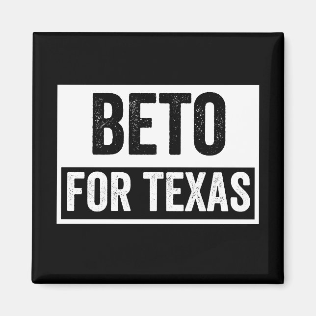 Beto FOR TEXAS Magnet (Vorne)
