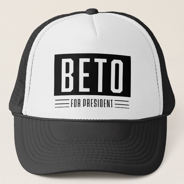 Beto für Präsidenten Truckerkappe (Vorderseite)