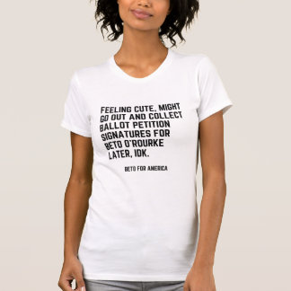 Beto Gefühl Niedlich Signatures T-Shirt - Schwarze