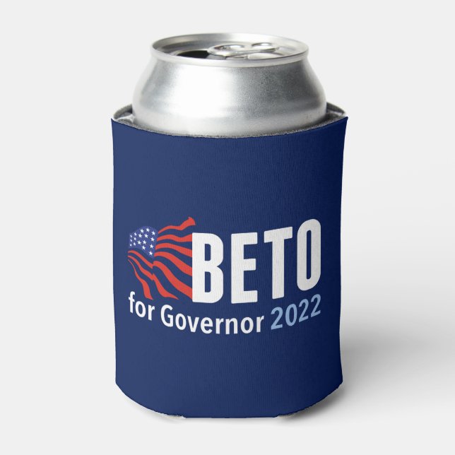 Beto O'Rourke für Gouverneur der texanischen Präsi Dosenkühler (Kanne Vorderseite)