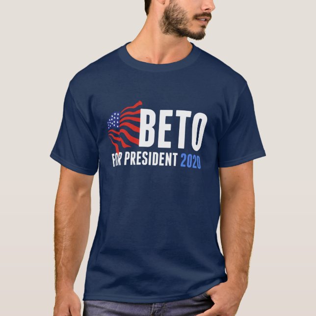 Beto O'Rourke für Präsidenten 2020 T-Shirt (Vorderseite)