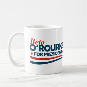 Beto O'Rourke für Präsidenten Kaffeetasse