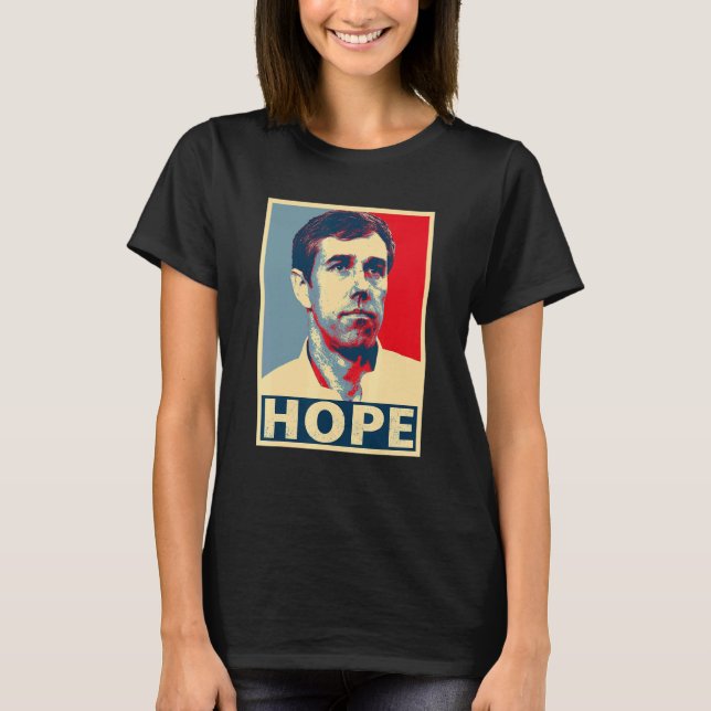 Beto O'rourke Hope T-Shirt (Vorderseite)