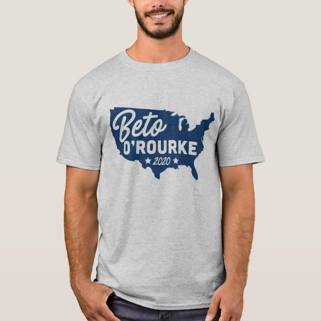 Beto O'Rourke Vereinigtes Staaten T-Shirt (Vorderseite)