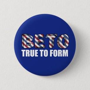 Beto O'Rourke wahr, zum des Debatten-Zitats zu Button