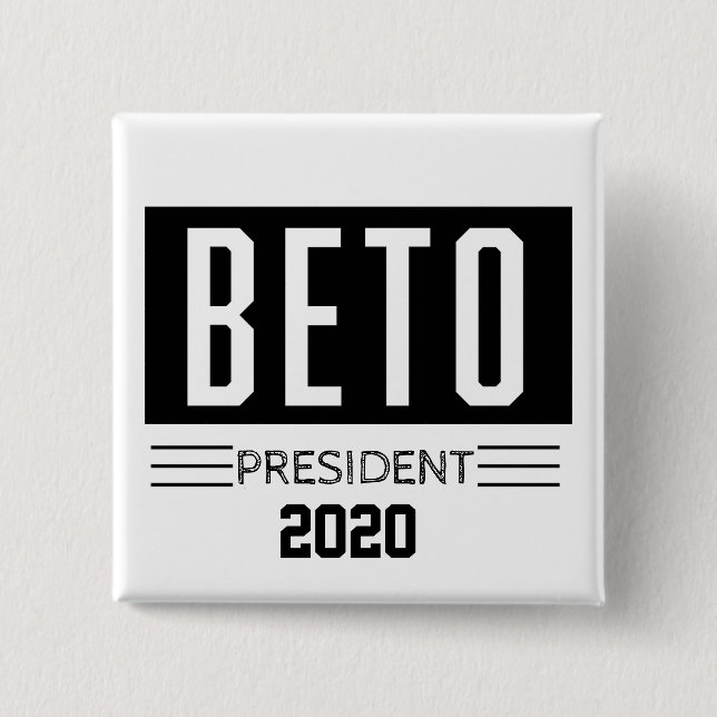 BETO Präsident 2020 Button (Vorderseite)