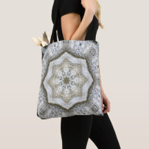 Beton Gray Star Tote Bag