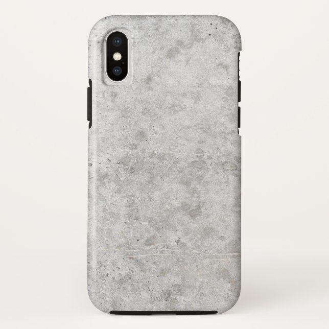 Beton Gray Wall Grunge OtterBox Case-Mate iPhone Hülle (Rückseite)