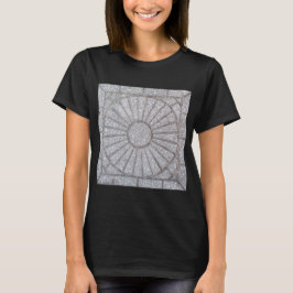Beton mit einer Sonnenstraße T-Shirt