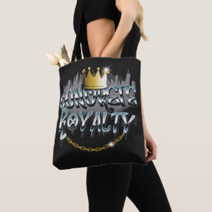 Beton Royalty - Urban Streetwear Design Tasche