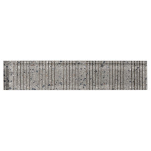 Beton Tining Grau Zement Sidewalk Namensplakette