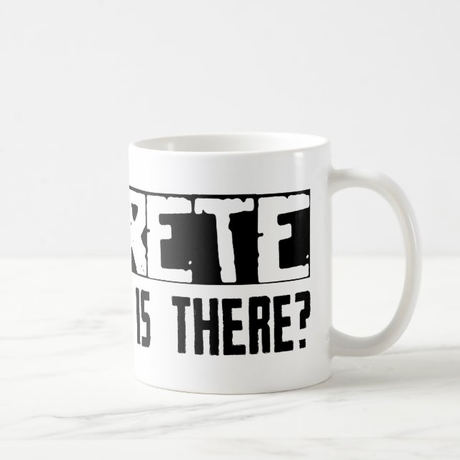 Beton, was sonst dort ist? kaffeetasse (Rechts)