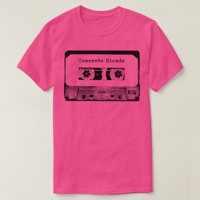 Betonblonde Kassettenband T-Shirt (Design vorne)