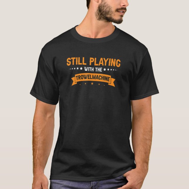 Betonfertiger für Bauarbeiten T-Shirt (Vorderseite)