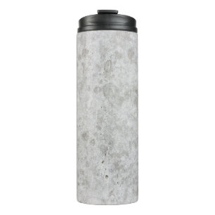 Betongraue Wandgrunge Thermosbecher