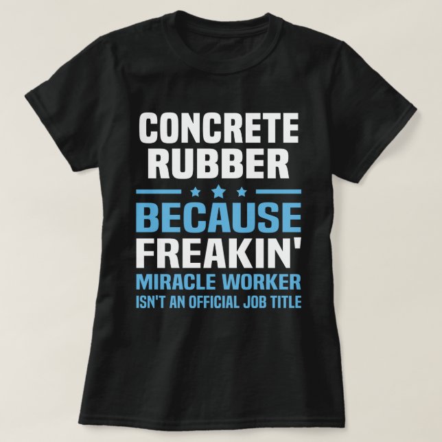 Betonkautschuk T-Shirt (Design vorne)