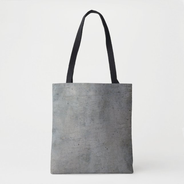 Betonmauer, graue Struktur Tasche (Vorderseite)