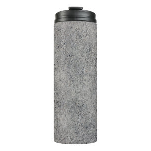 Betonmauer, graue Textur Thermosbecher