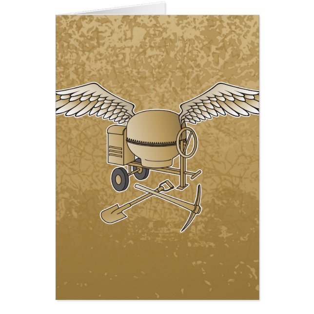 Betonmischer beige (Vorne)