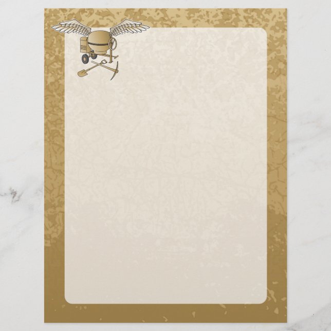 Betonmischer beige (Vorderseite)