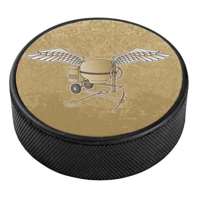 Betonmischer beige eishockey puck (3/4)