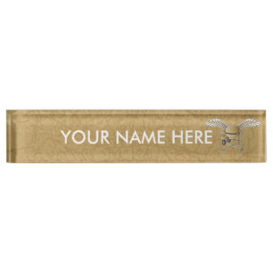 Betonmischer beige namensplakette