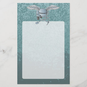 Betonmischer blau-grau flyer