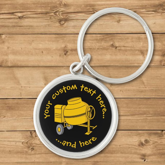 Betonmischer Schlüsselanhänger (Von Creator hochgeladen)