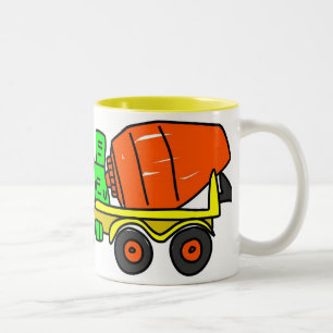 Betonmischer Zweifarbige Tasse