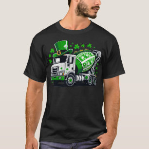 Betonmischwagen Kinder Kleinkind Boys St Patricks T-Shirt